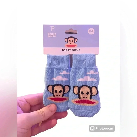 Paul Frank Other - Perri’s Paul Frank Doggy Socks - Blue - Size M/L